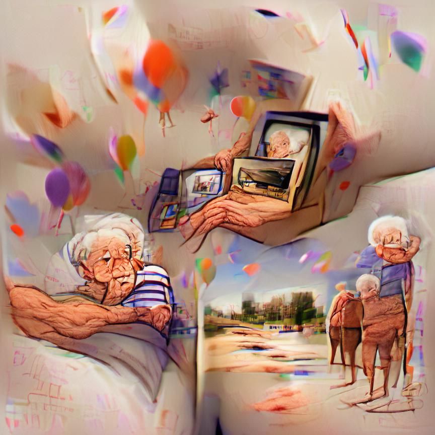Introspective Figure Contemplates Past Memories