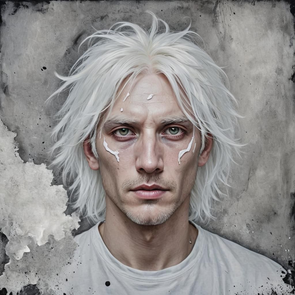 Man with Glowing Eyes Destroys World