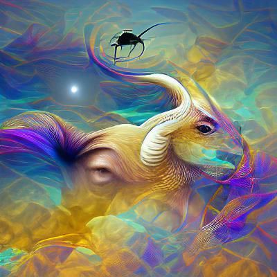 Capricorn: Beautiful Digital Illustration in 8k