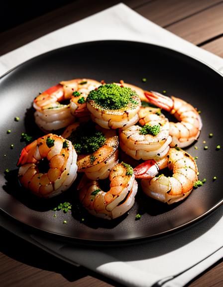 Savory Salt and Pepper Shrimp Still Life