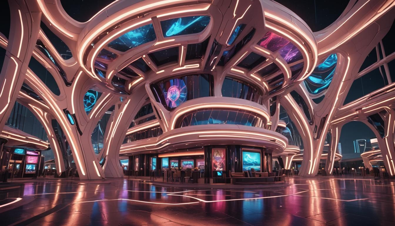 Futuristic Casino Architecture by Hadid and Calatrava