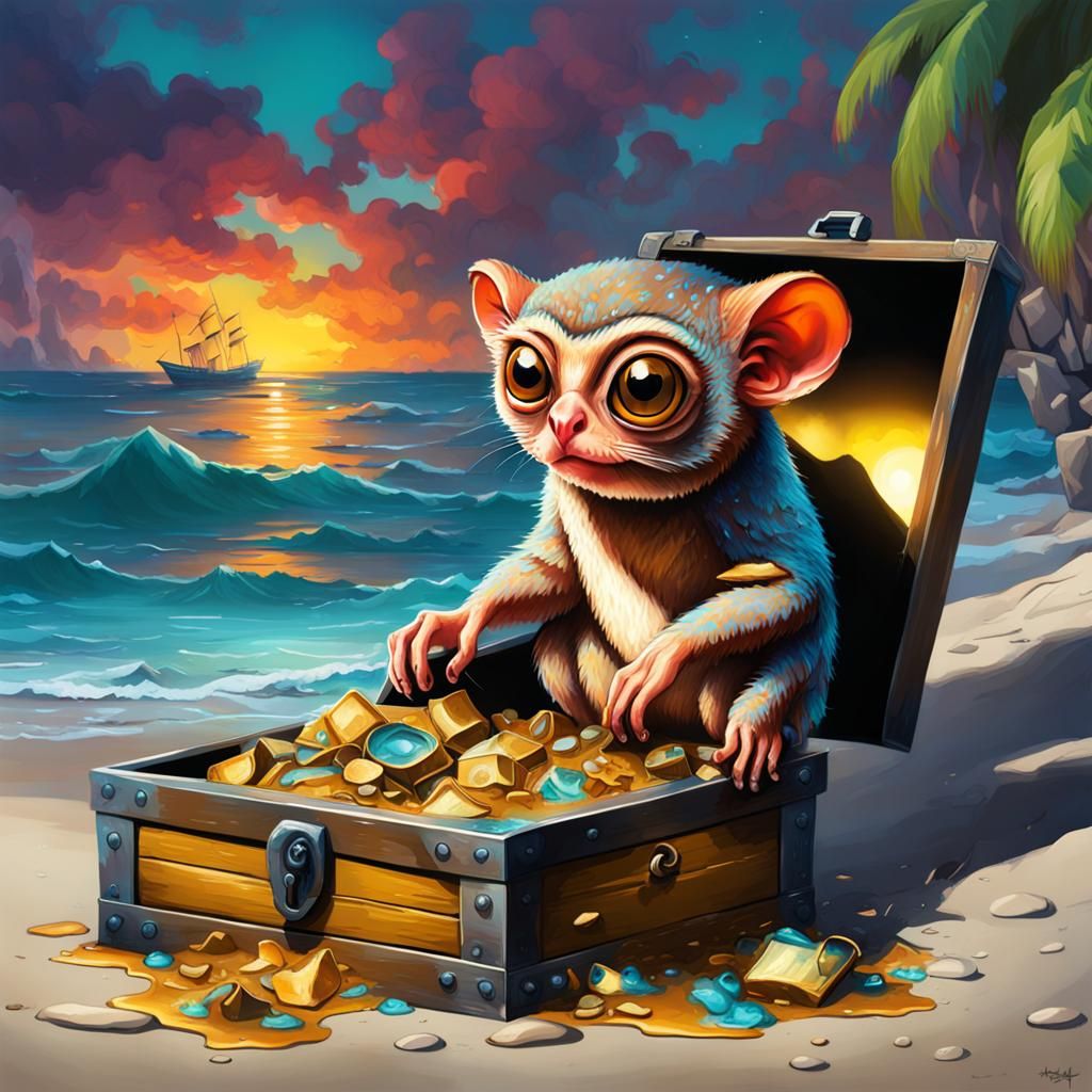 Tarsier's Graffiti Art Treasure Discovery