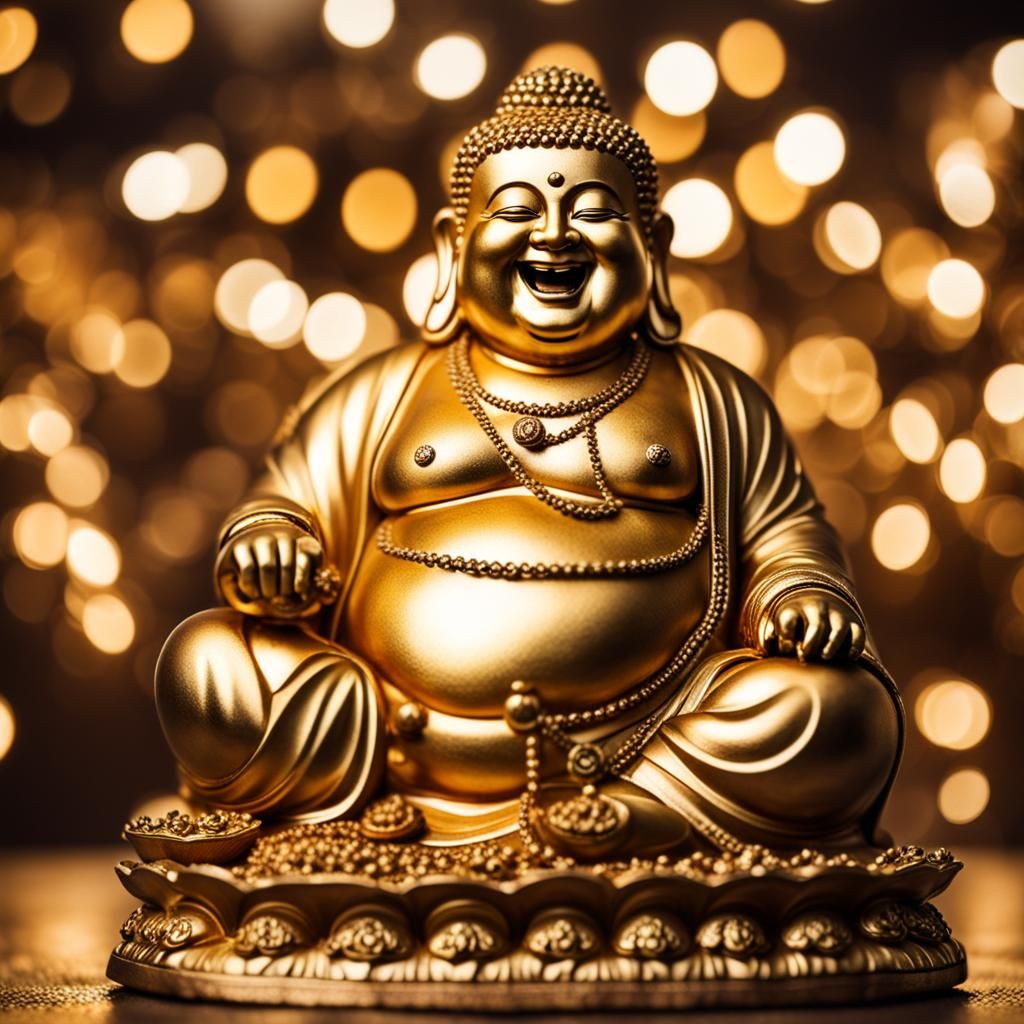 Rub Laughing Buddha’s Belly For Good Luck