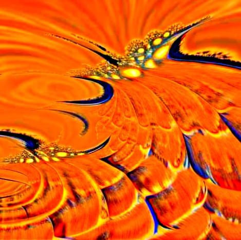 Abstract AI Image Generated from Word 'Distort'