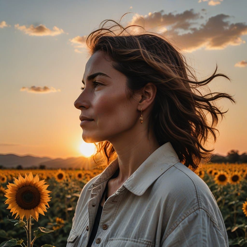 AI Interpretation: Woman, Sun, Life, and Love