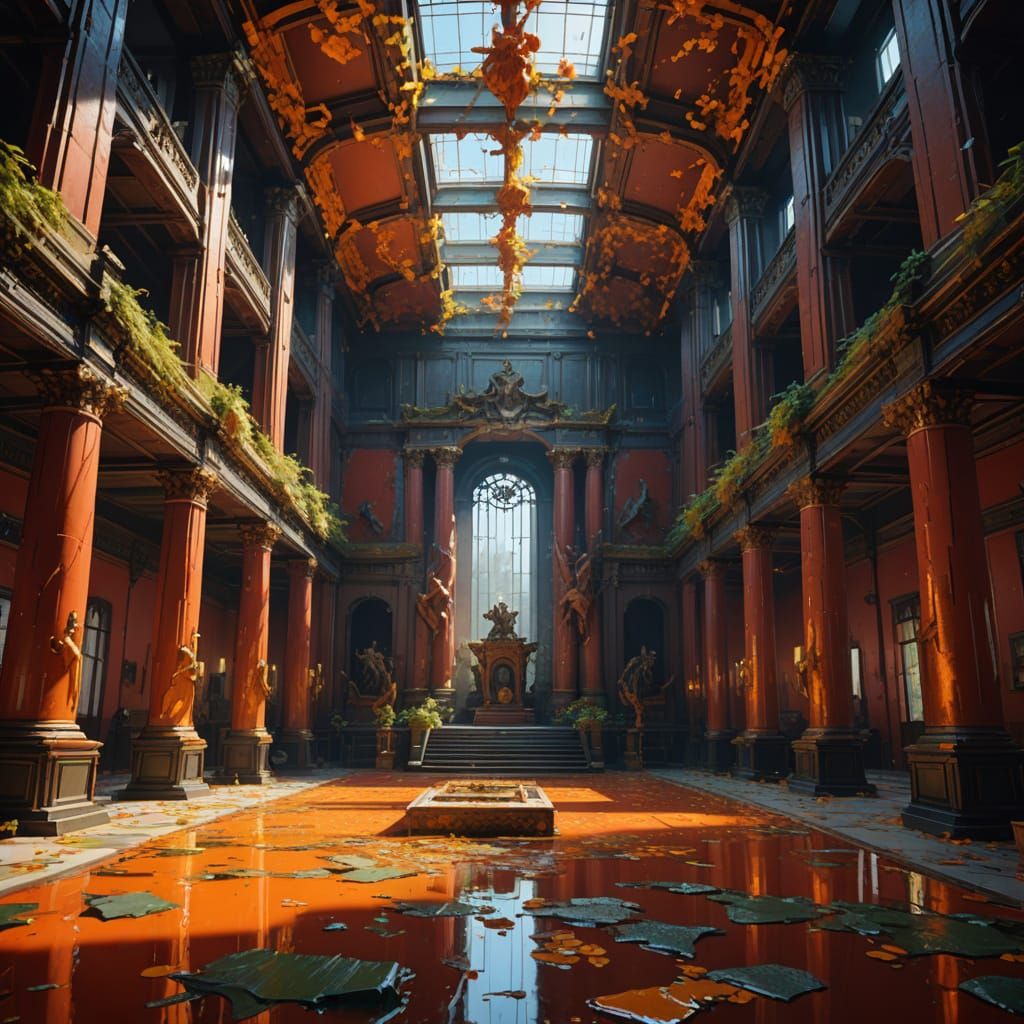 Grand Audience Hall with Jagged Crown Throne