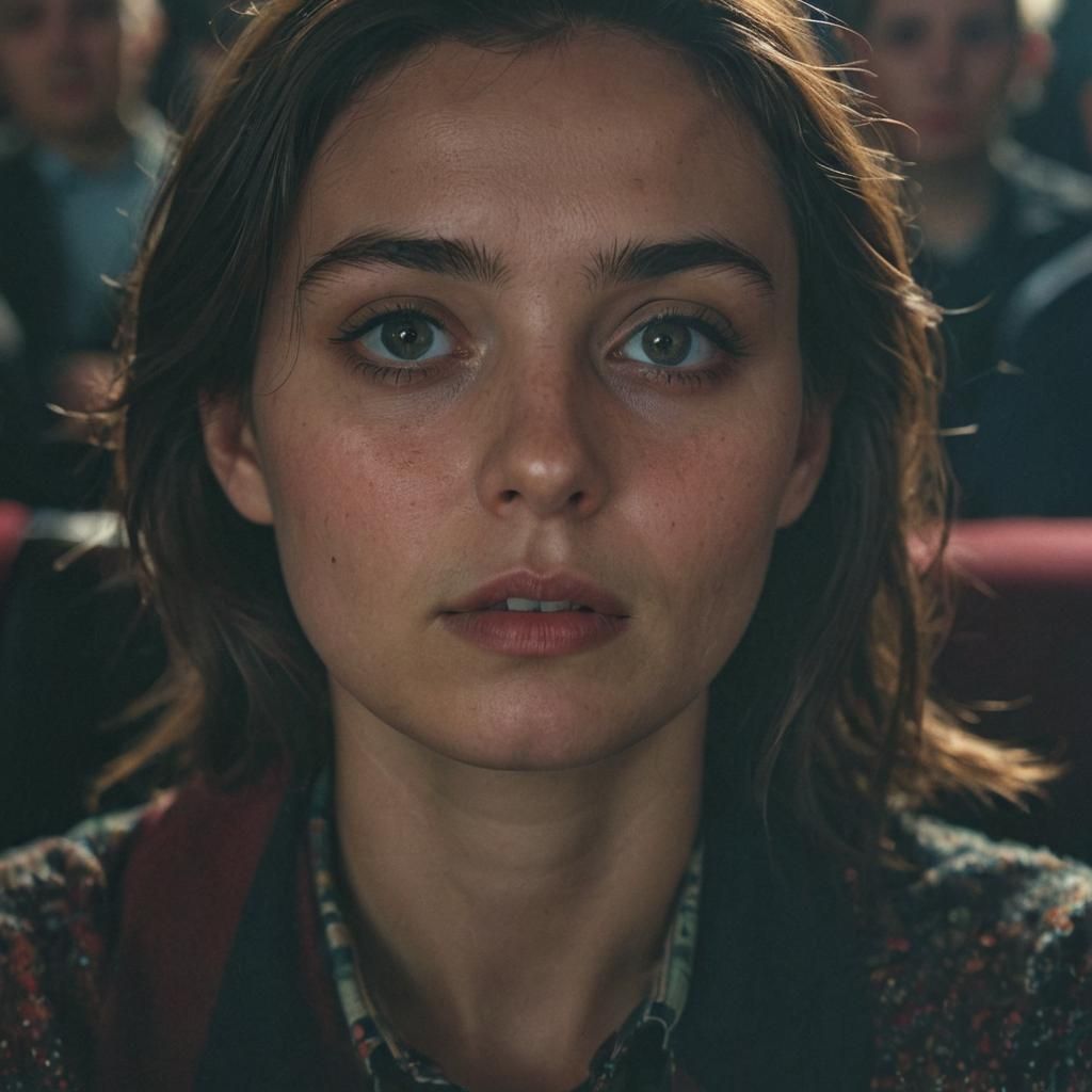 Intimate Cinema Portrait in Cinematic Realism Style