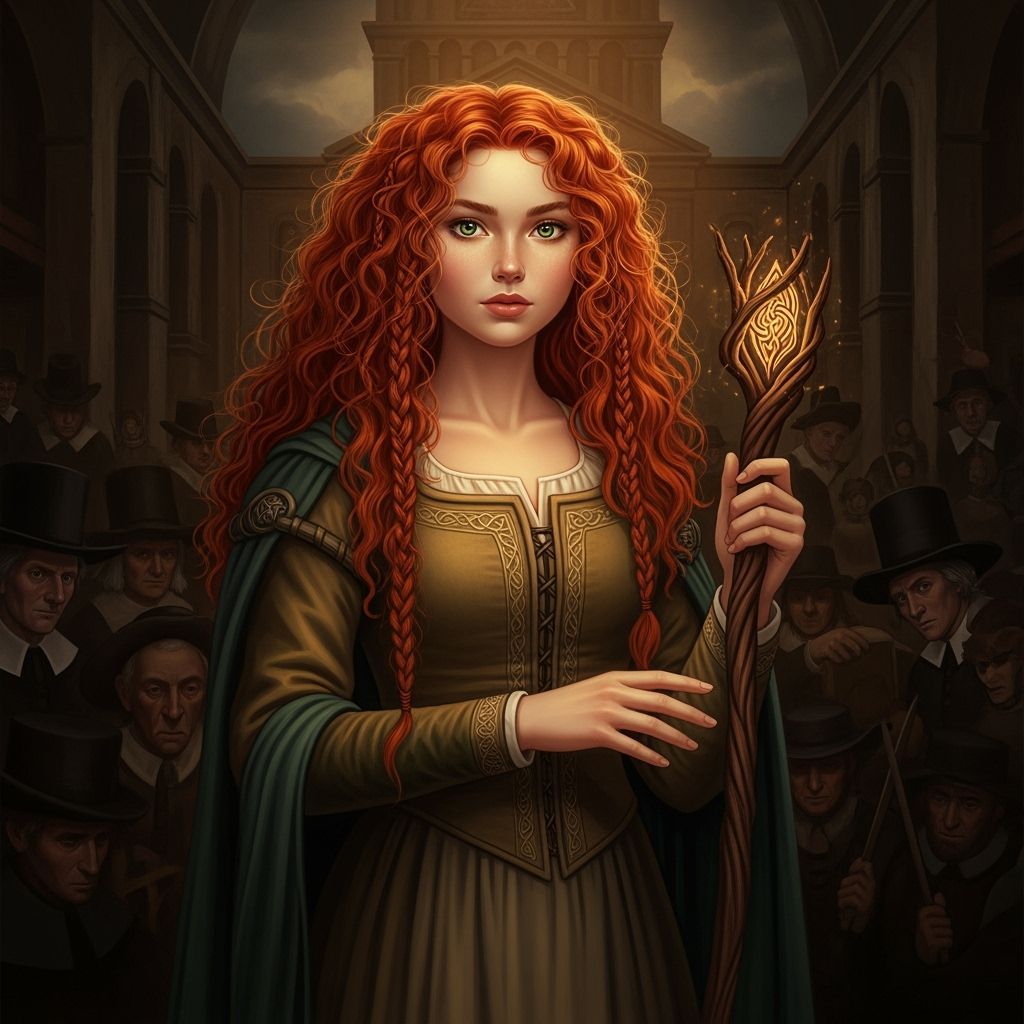 Merida Celtic Witch During Salem Trials