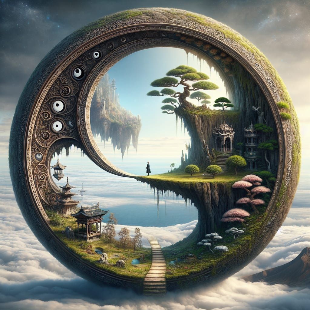 Surreal Ancient Stargate Unveils Fantastical Gardens