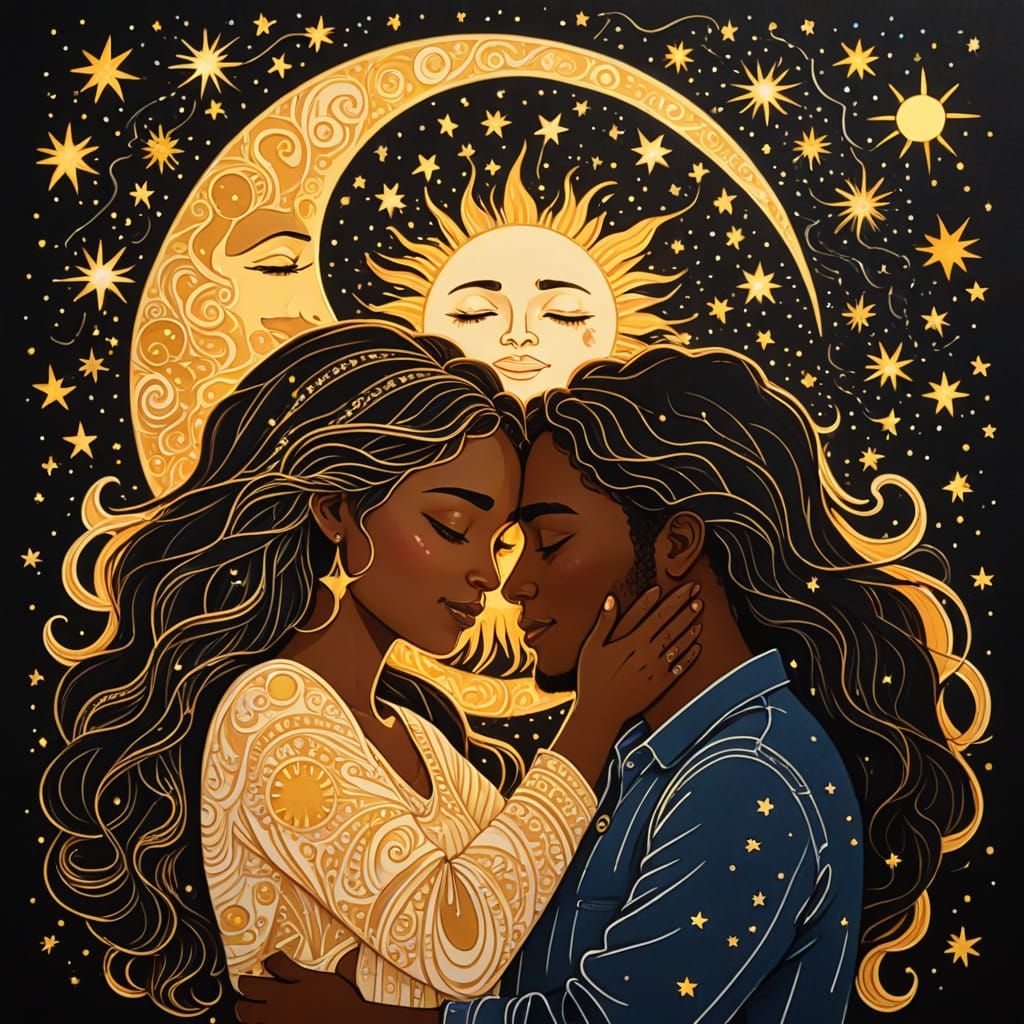 Diverse Unity Glows with Golden Light