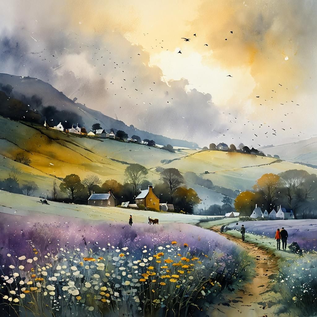 Intricately Detailed Portrait of Friendship