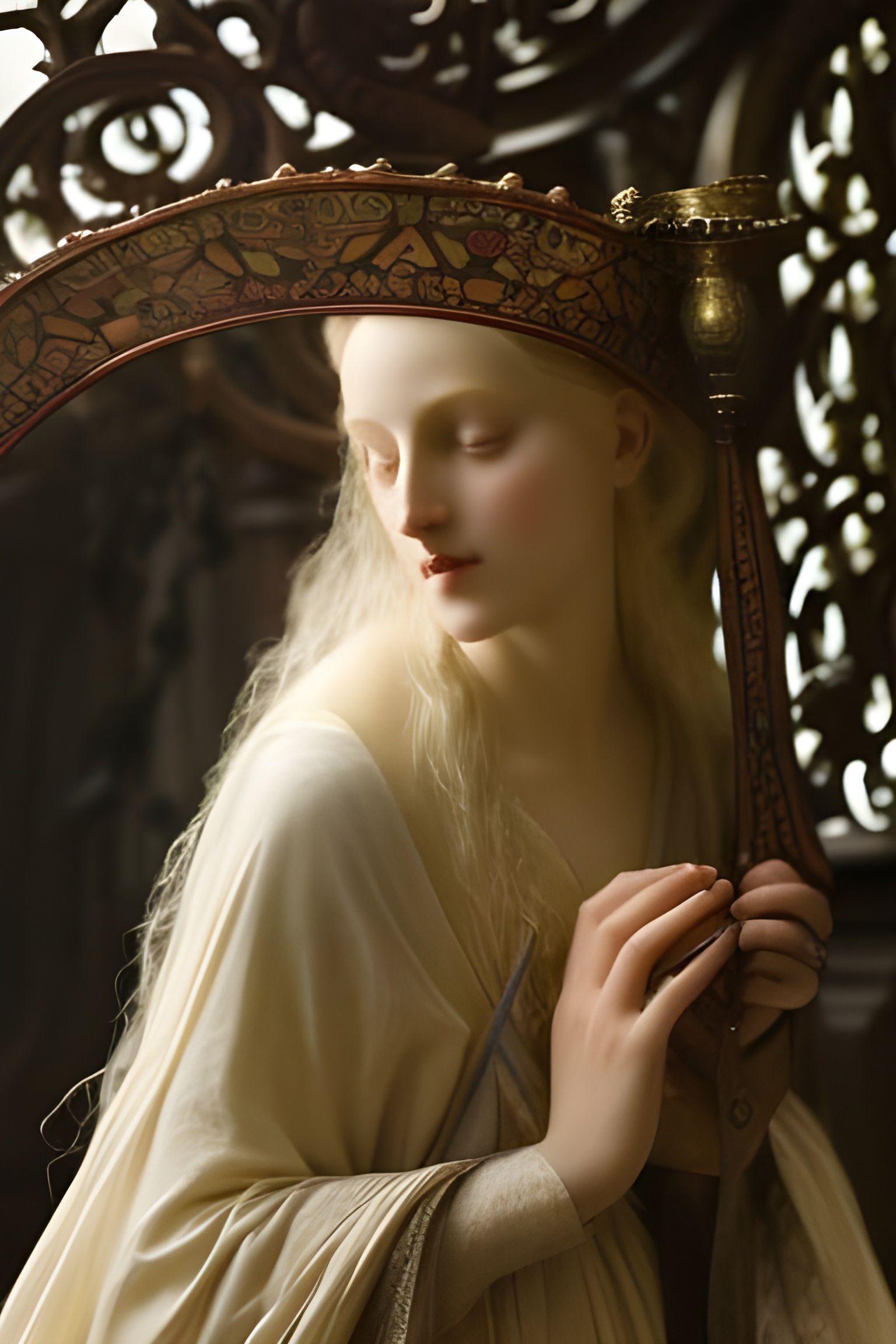 King Figurine in Art Nouveau Style