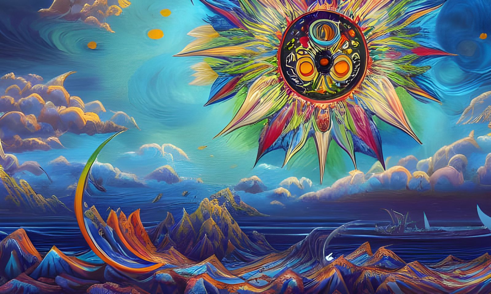 Pirate Monkeys Discover Treasure: Impasto Painting