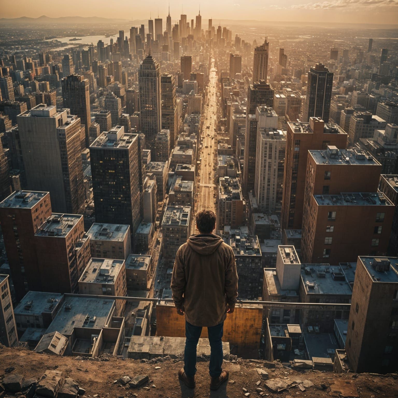 Epic Book Cover: A Hero's Cinematic Transformation