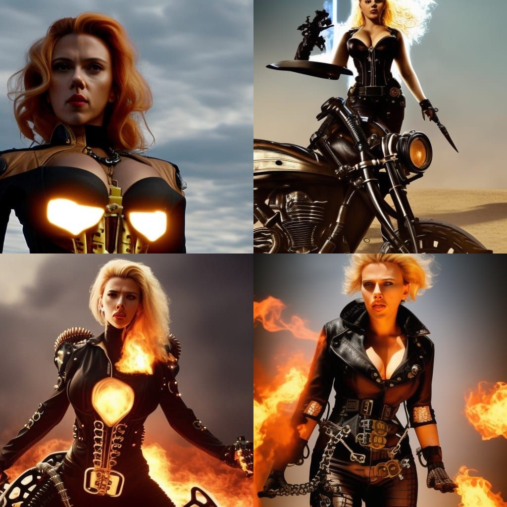 Ghost Rider as Steampunk Marvel Hero