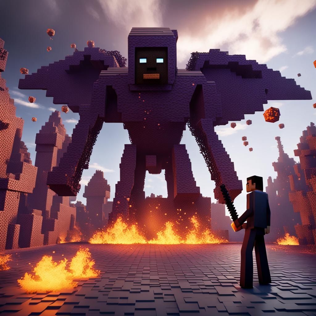 Obama Battles Wither in Detailed Fantasy Art