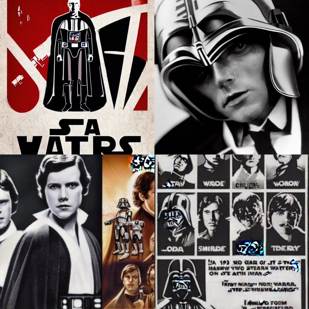 Star Wars Reimagined as 1930s Film