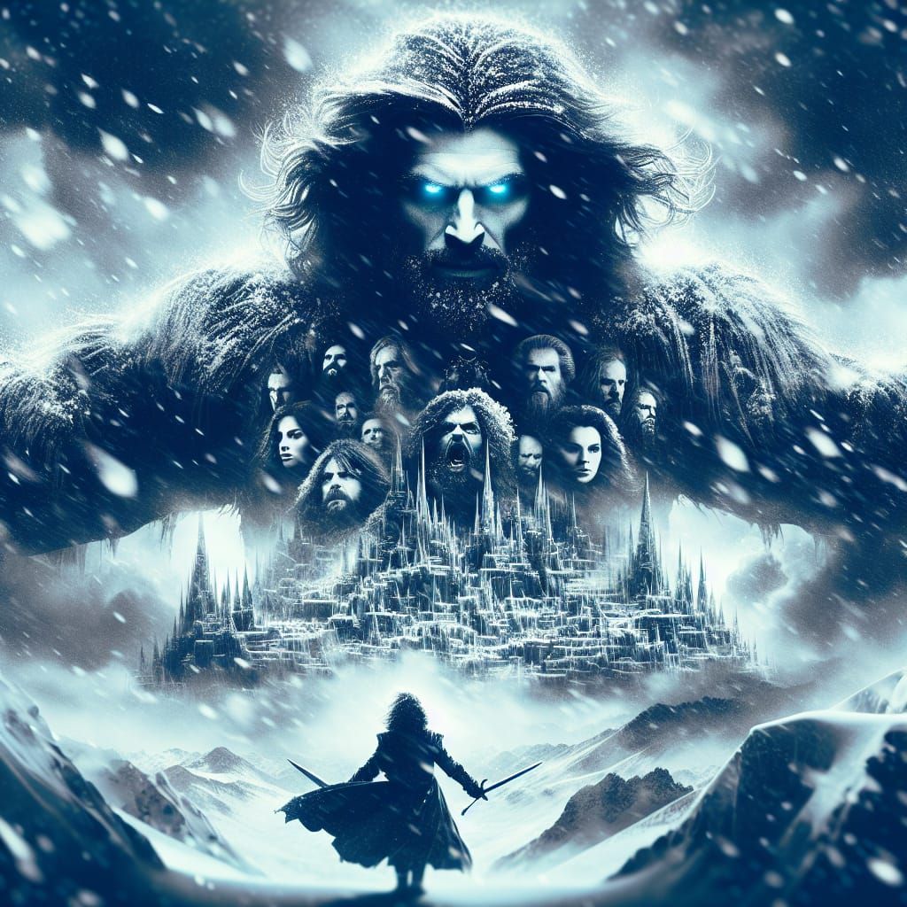 Mysterious Musician Haunts Snowy Kingdom in Hyper-Realistic...