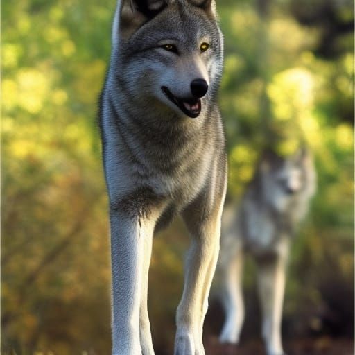 Wolves in Natural Light: Professional Photography
