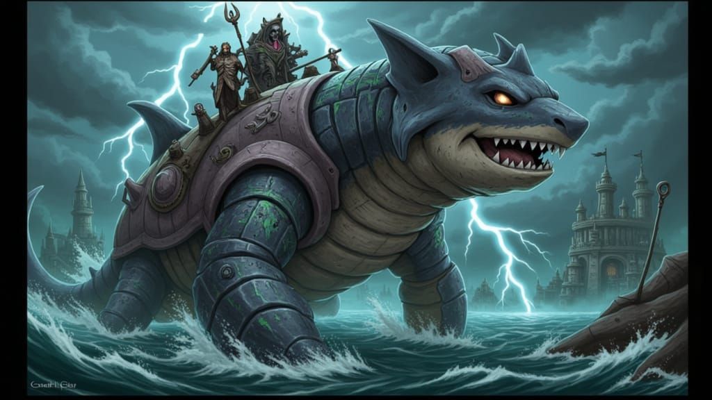 Regal HammerHead SharkRider Surveys Atlantis in Intricate Ro...