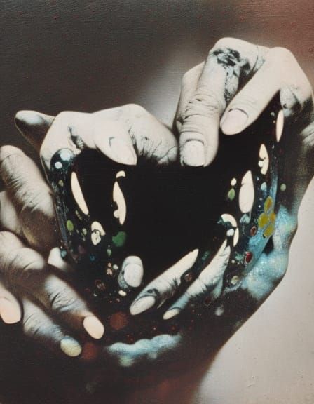 Dreamy Monster Portrait in Pop Art Style