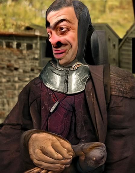 Medieval Mr. Bean: An AI Rendition