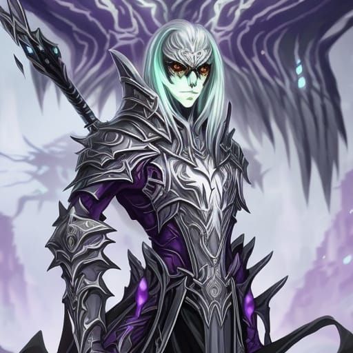 Undead Skeleton Leech in Magical Armor