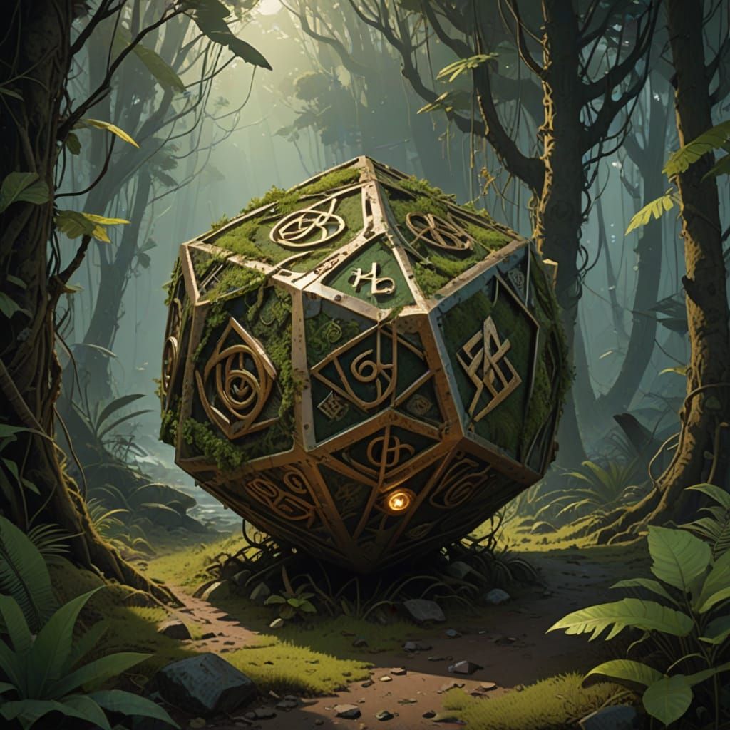 Mystical Metal Cuboctahedron Radiates Ancient Wisdom