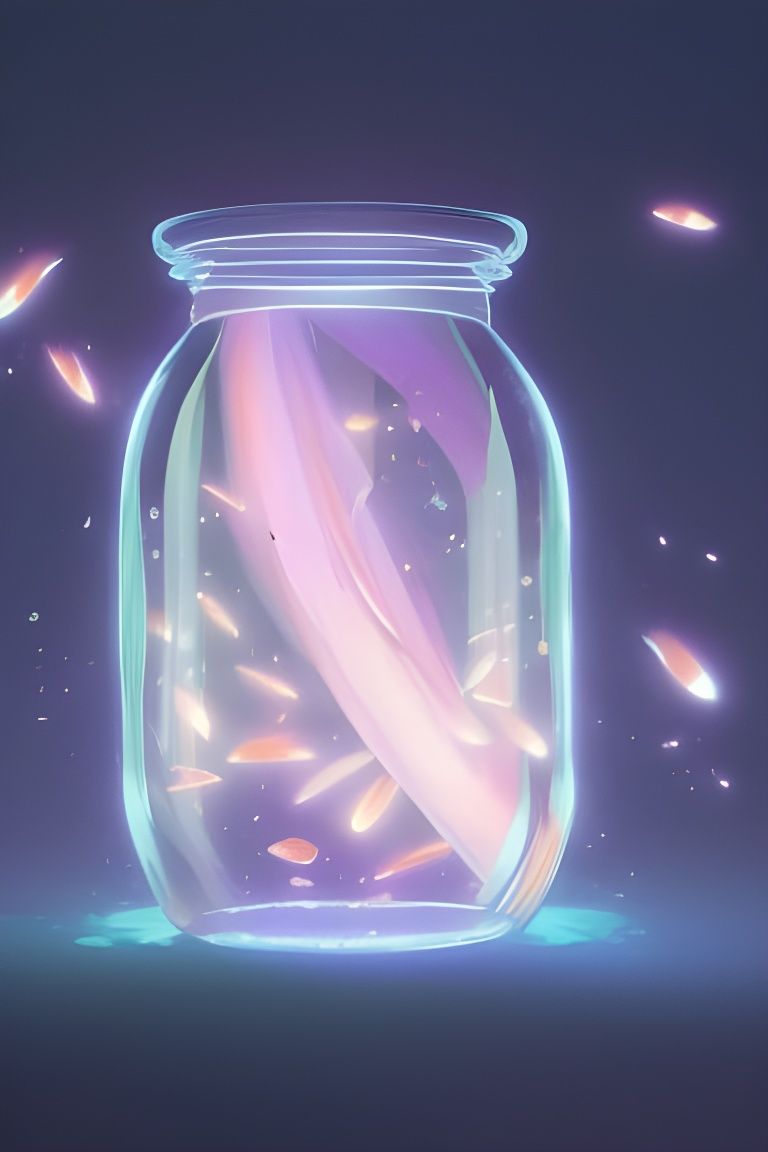 More glowing fireflies