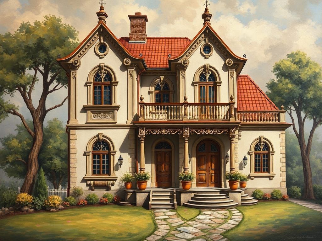 Italianate Style House