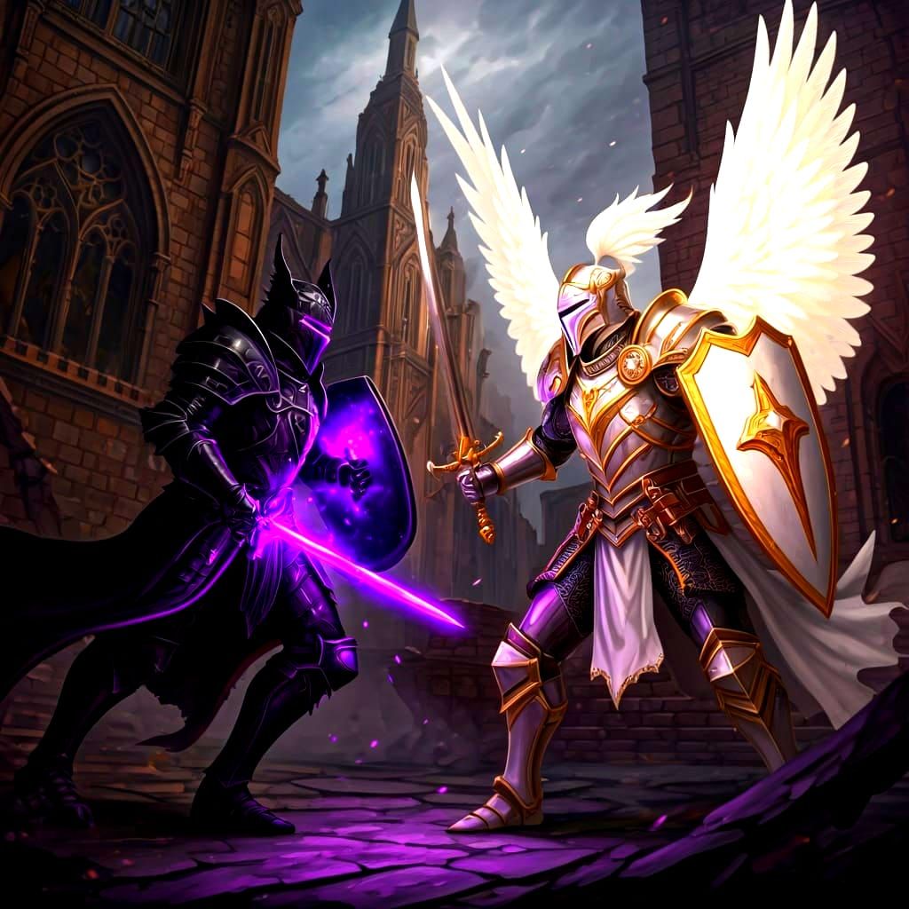 White Knight VS Black Knight