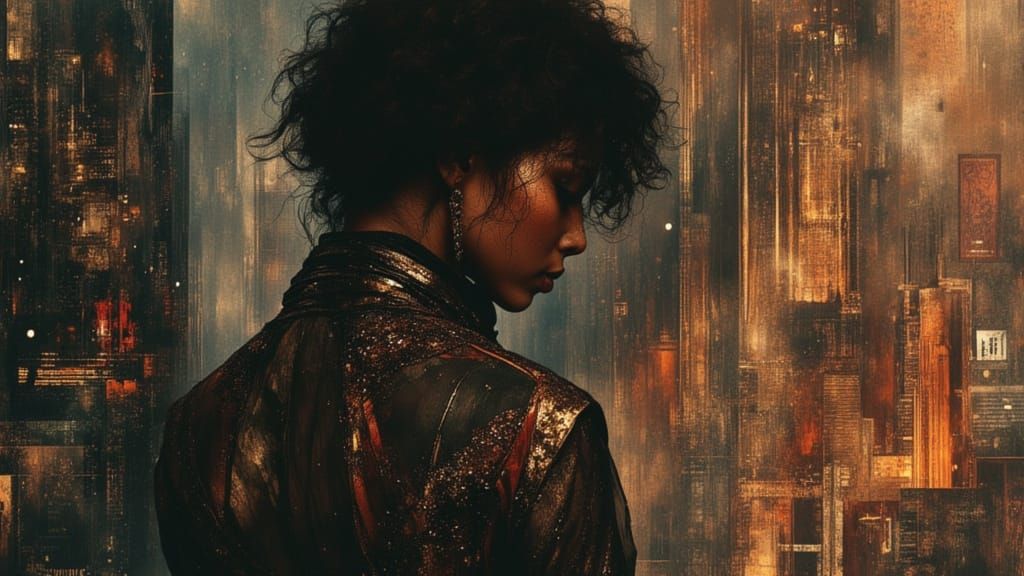 City Between Light and Darkness - Concept Art