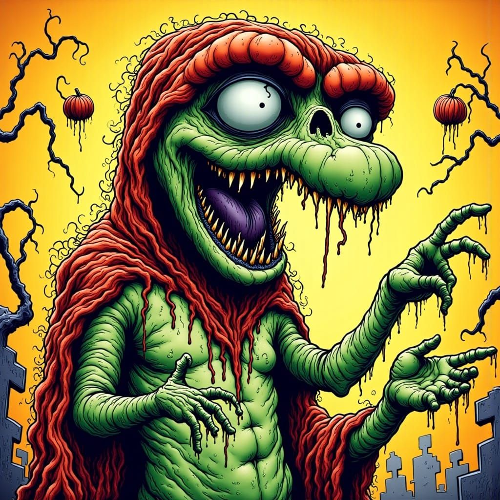 <lora:Halloween Ghosts:1.0> Prompt: "Comic Book Redux: Take ...