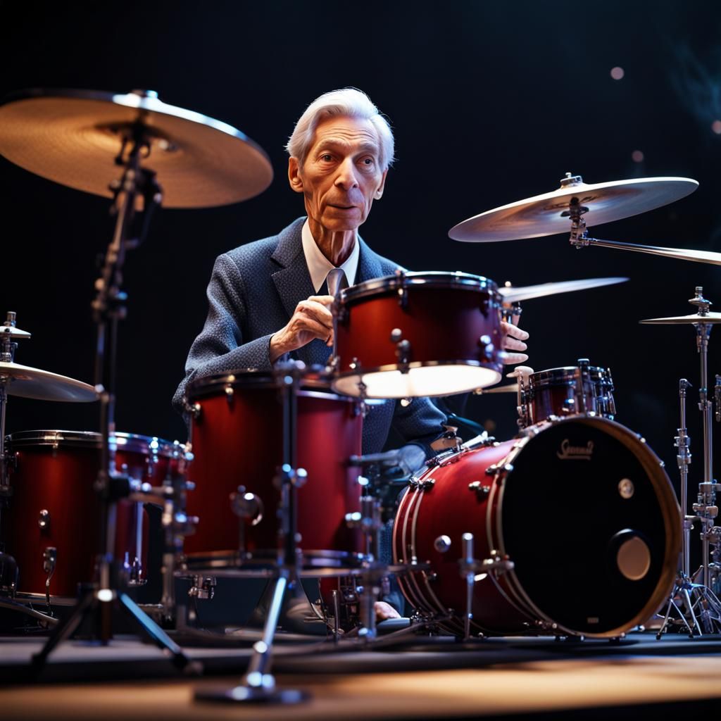 Charlie Watts figurine
