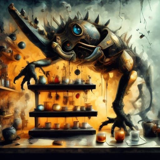 Experimental Psychologist in Halloween Jansson Style