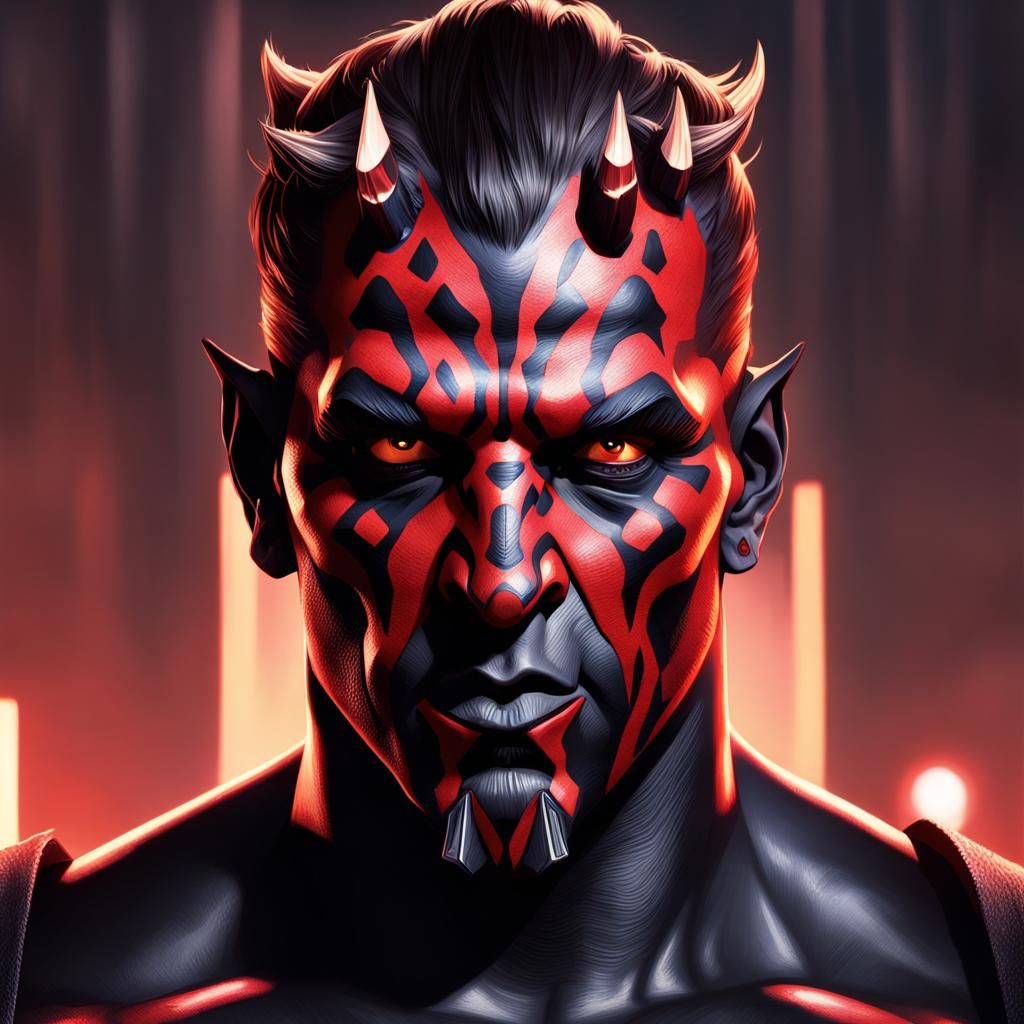 Passionate Portrait with Dynamic Lighting