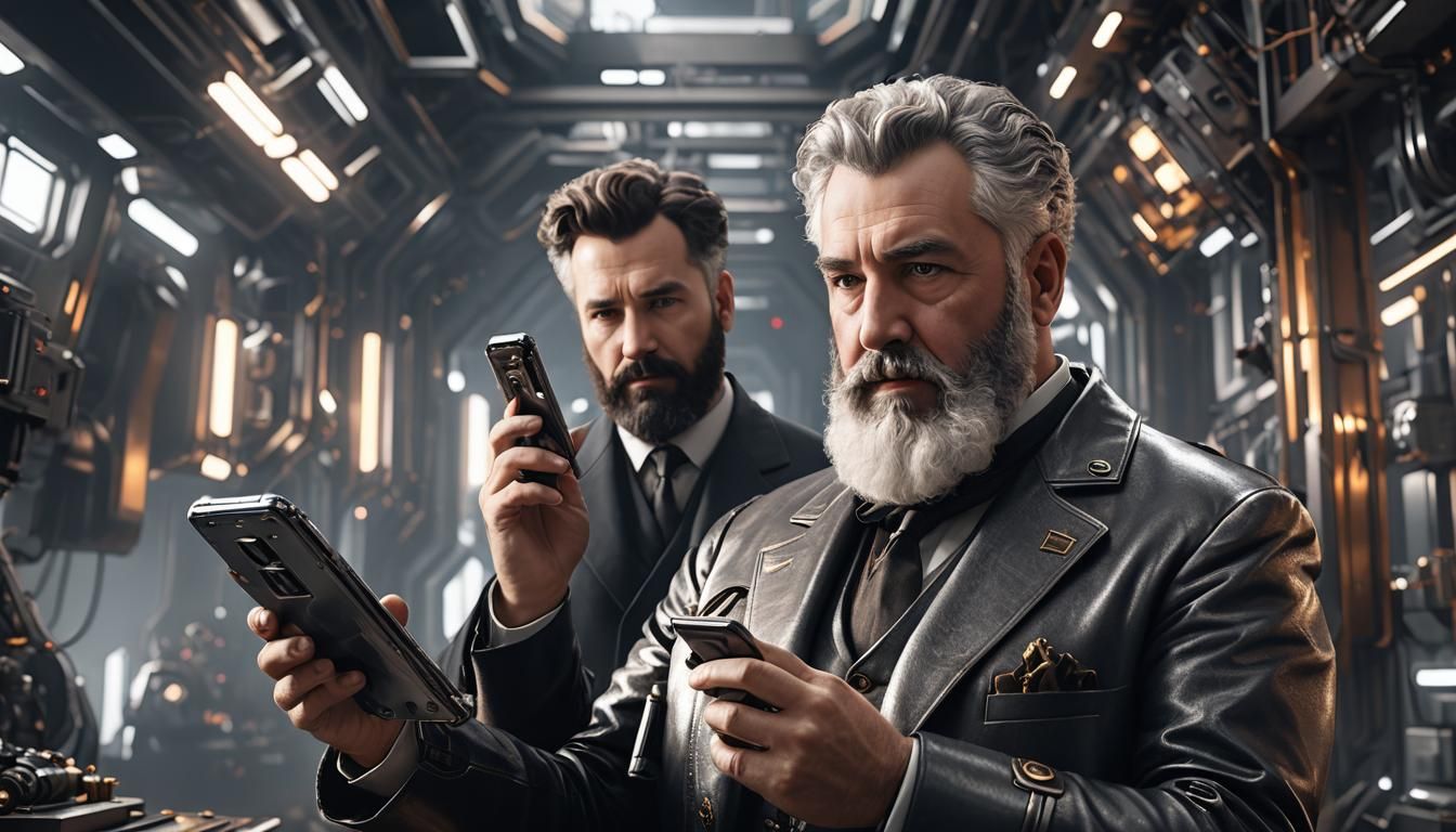 Alexander Graham Bell in Sci-Fi Future