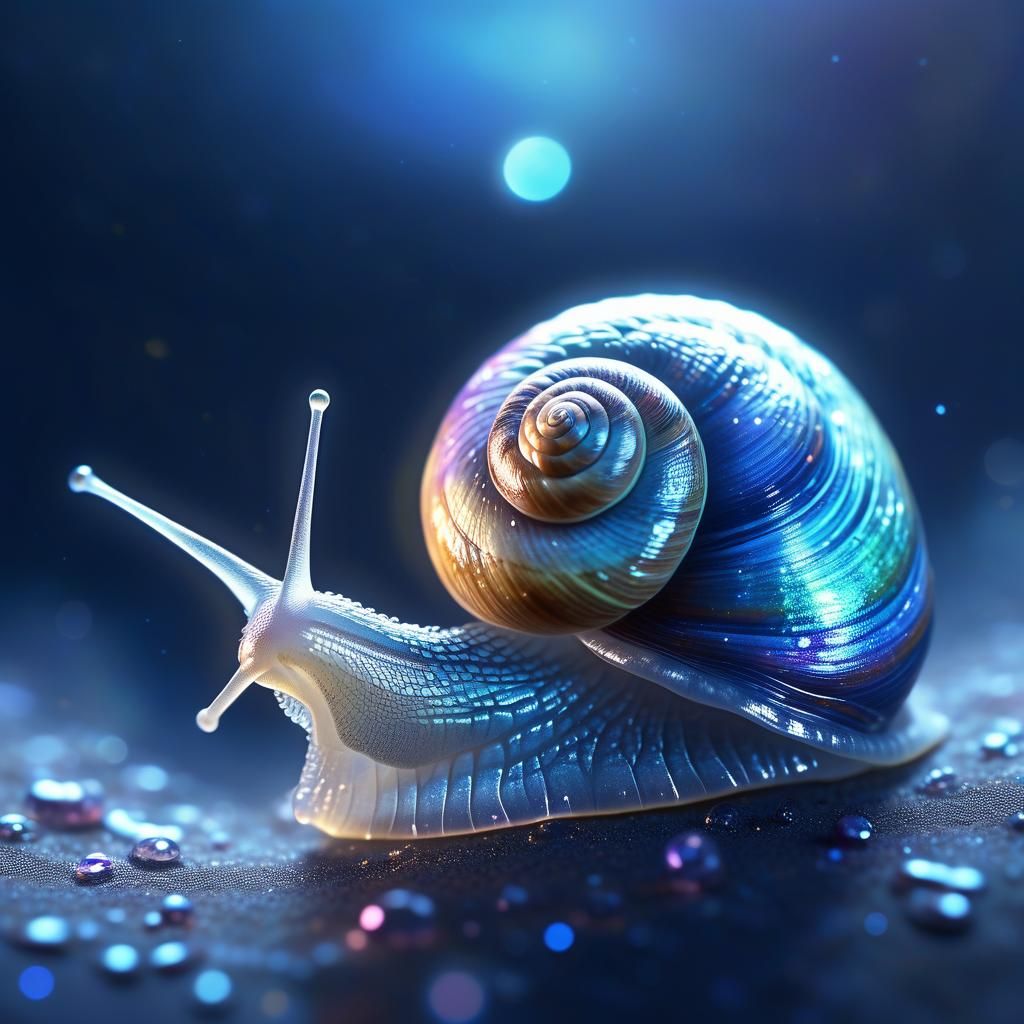 Ethereal Snail of Shimmering Light