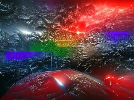 Futuristic Space Communism in 8K 3D