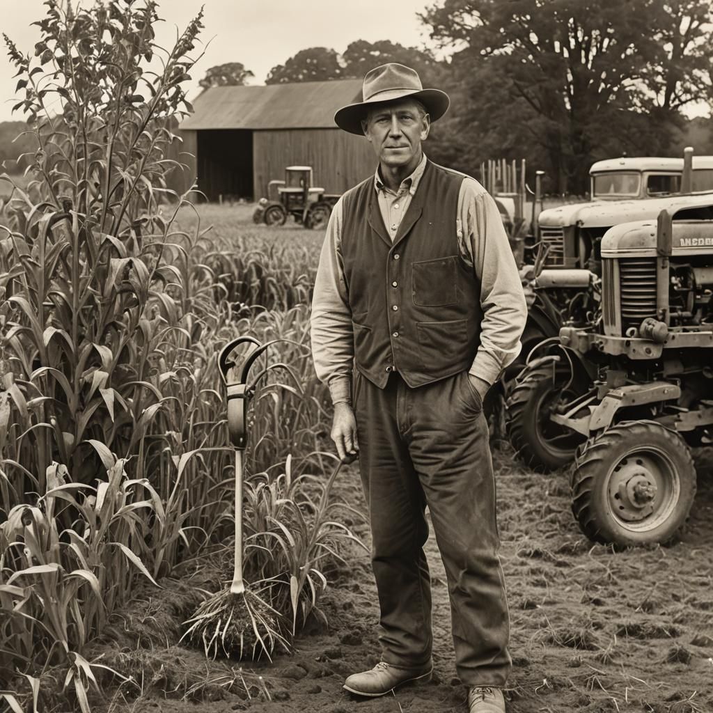 Leach Farmer Character Portrait