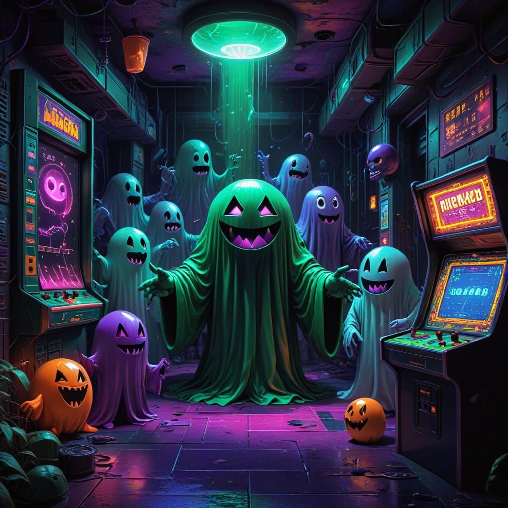 Pac-Man Ghosts Party in Secret Lair Planning Revenge