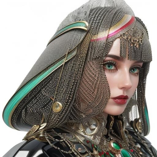 Kites in Stormy Sky with Crystal Textures