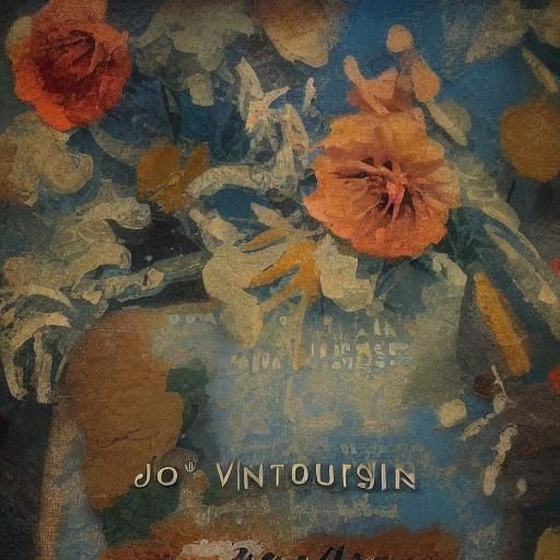 Mouse in Exile: A Vintage Impressionist Travel Poster