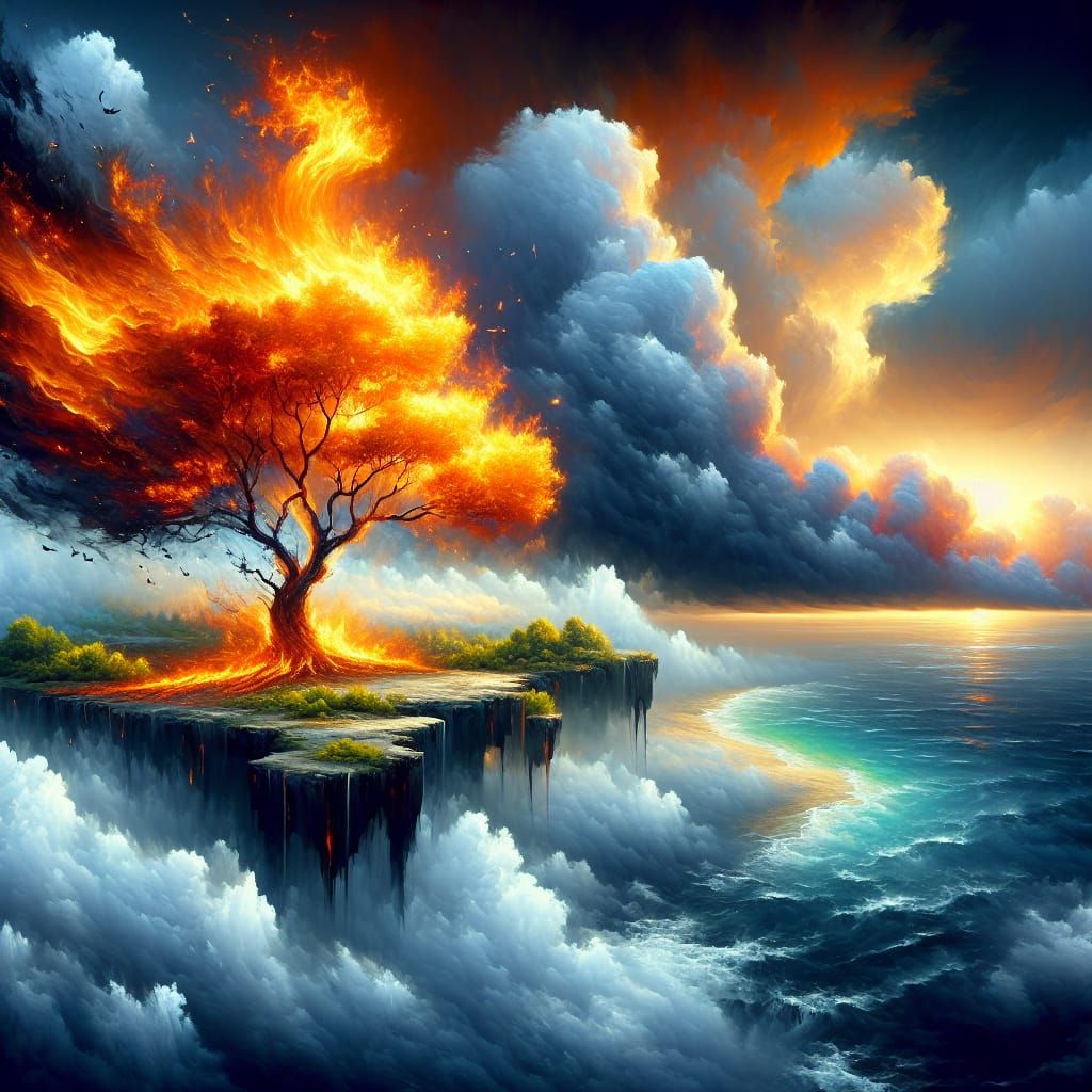 Fire by the Sea