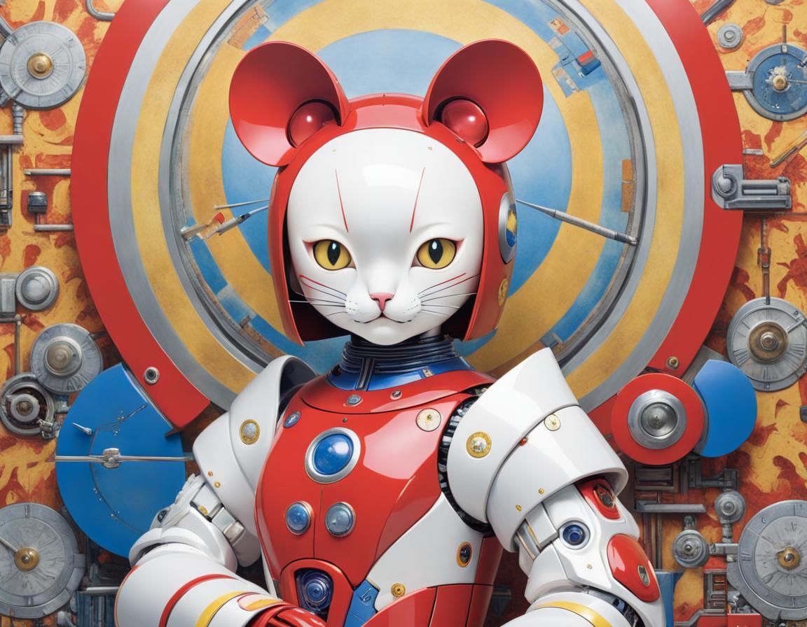 Robot Cat Mouse 🤖😺🐭