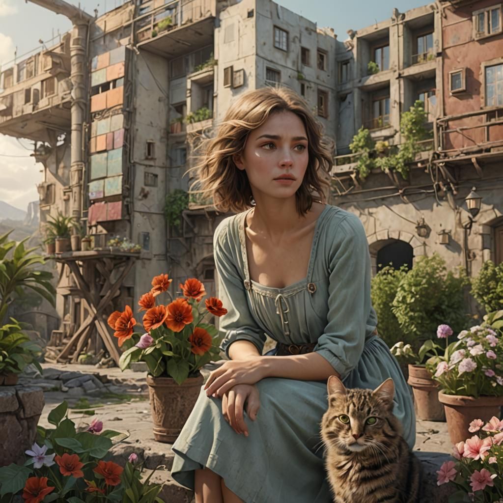 Peaceful Rest as Matte Painting