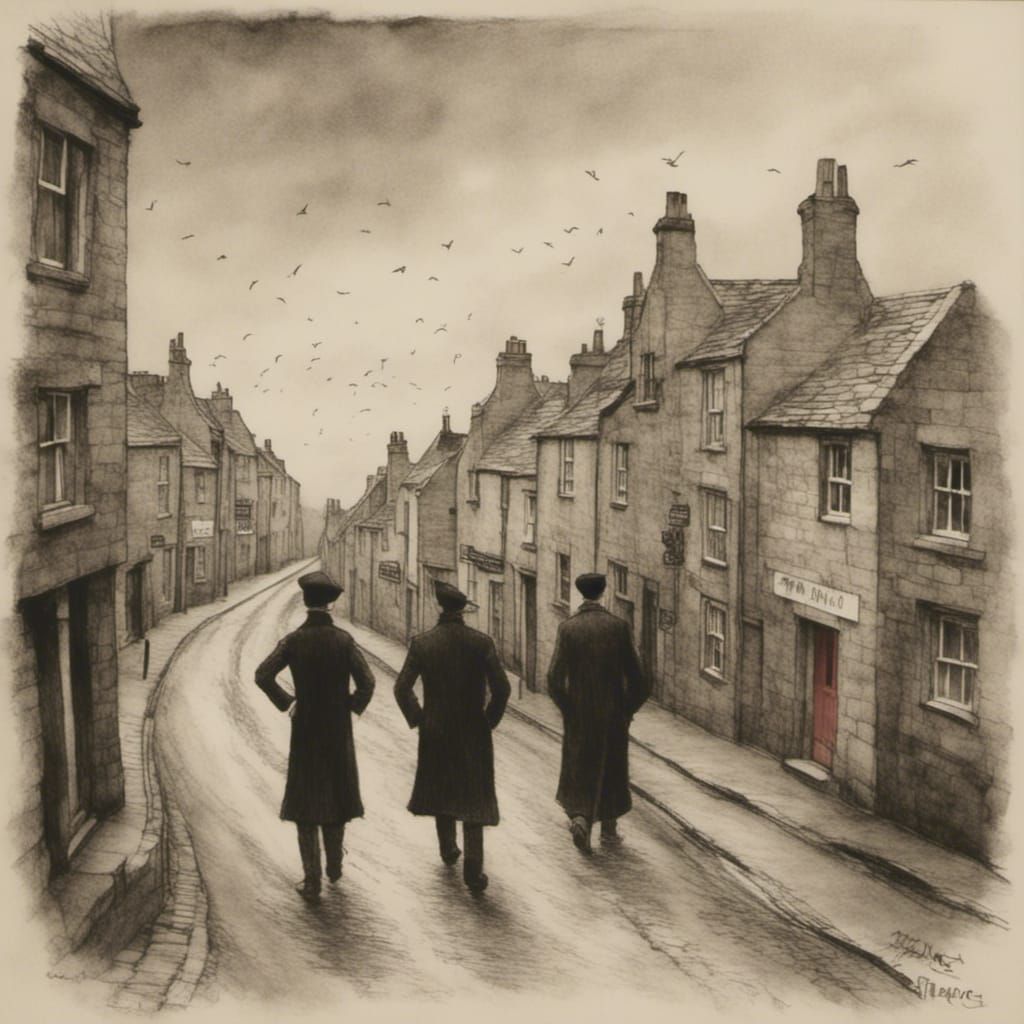 AI Image in Charcoal Style