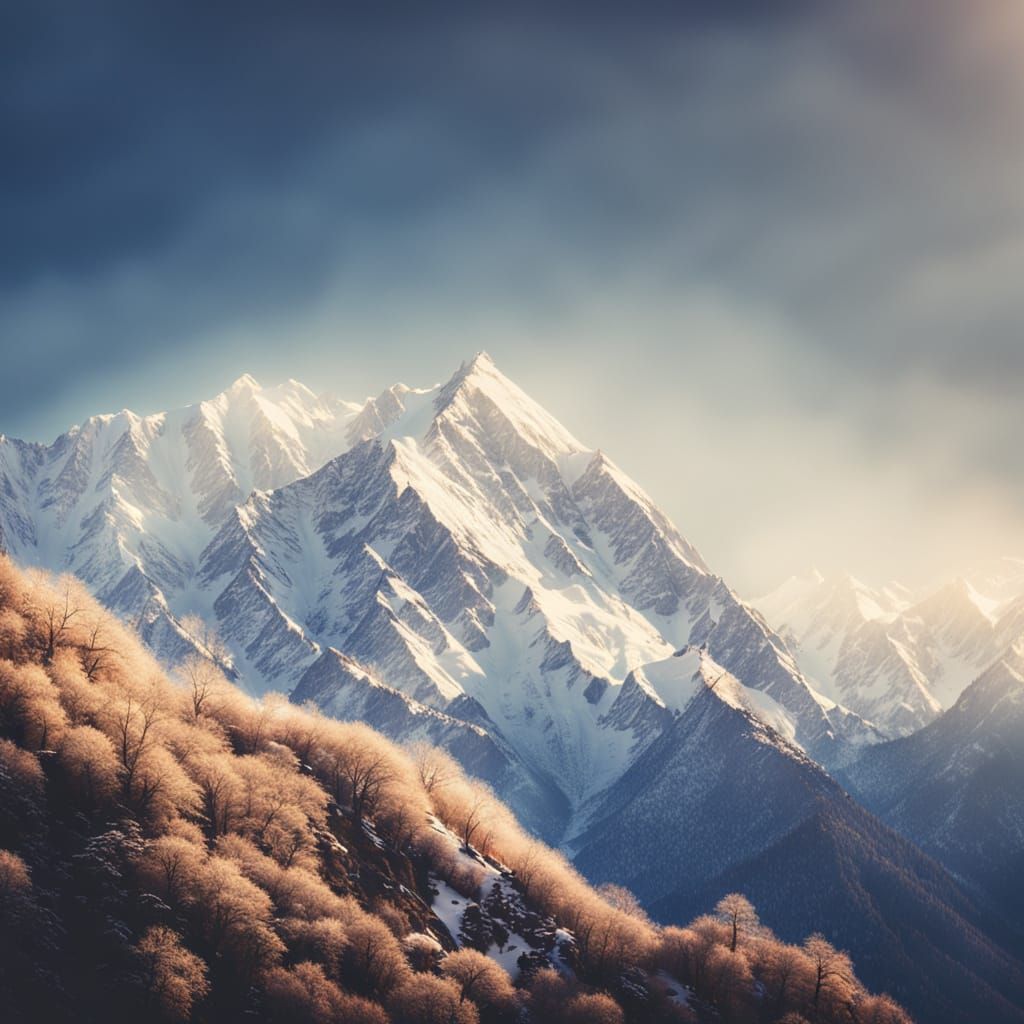 Breathtaking Snow-Capped Mountains in National Geographic St...