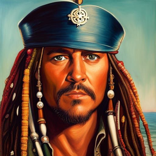 Rock Hudson as Jack Sparrow