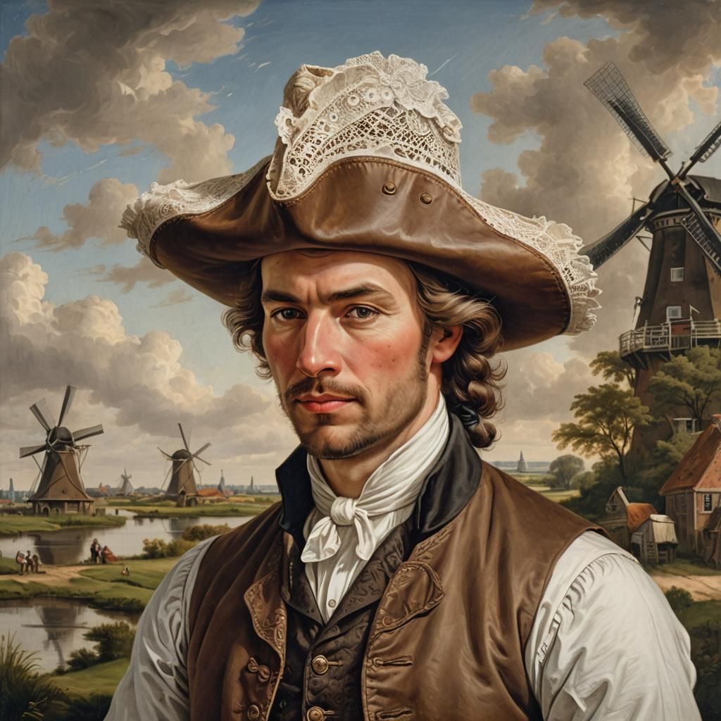 Dutch Golden Age Portrait of a Gentleman